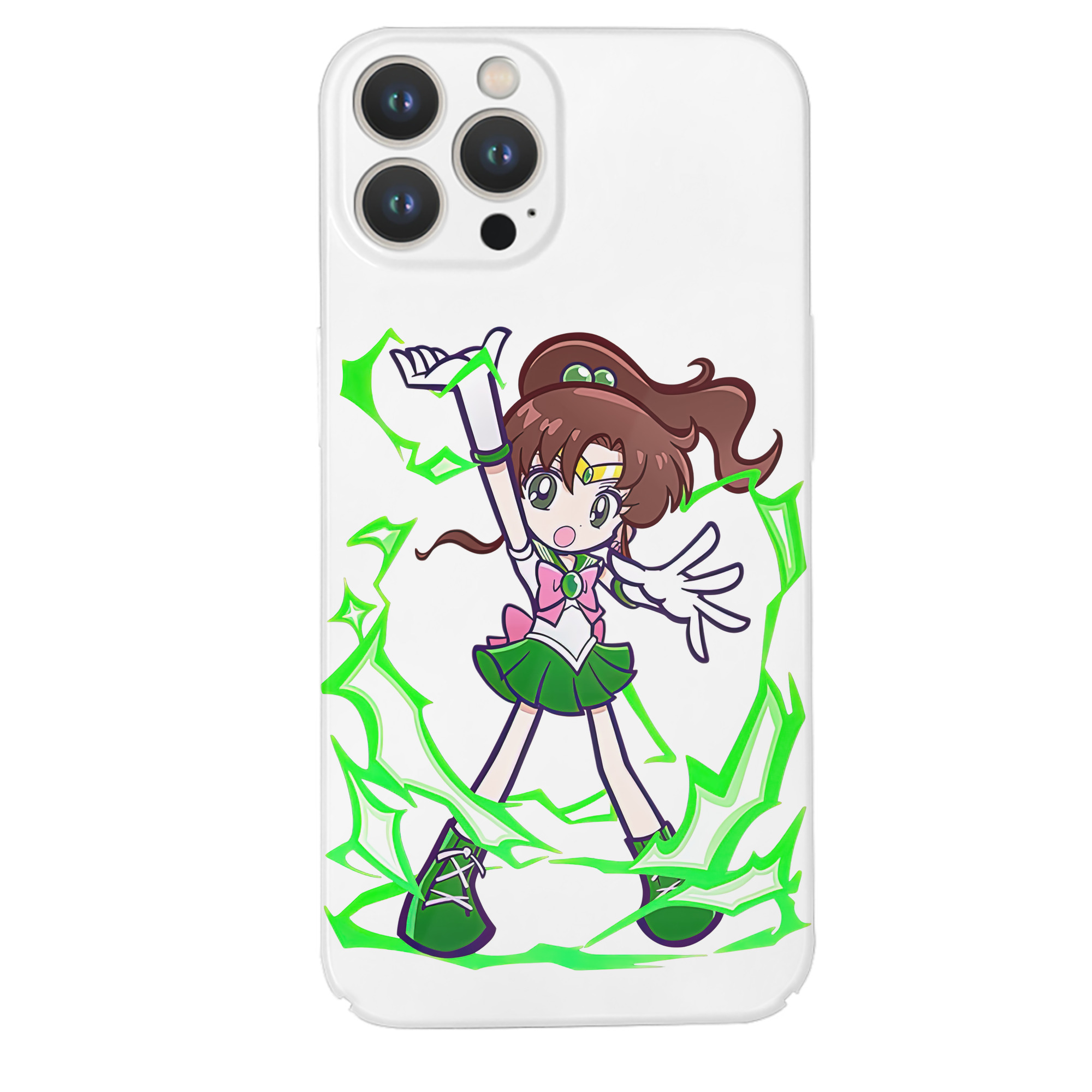 （画像用） 美少女戦士セーラームーン 木野 まこと きの まこと Sailor Moon Kino Makoto （セーラージュピター；Sailor Jupiter） 【iPhone 14シリーズ対応】ハードケース